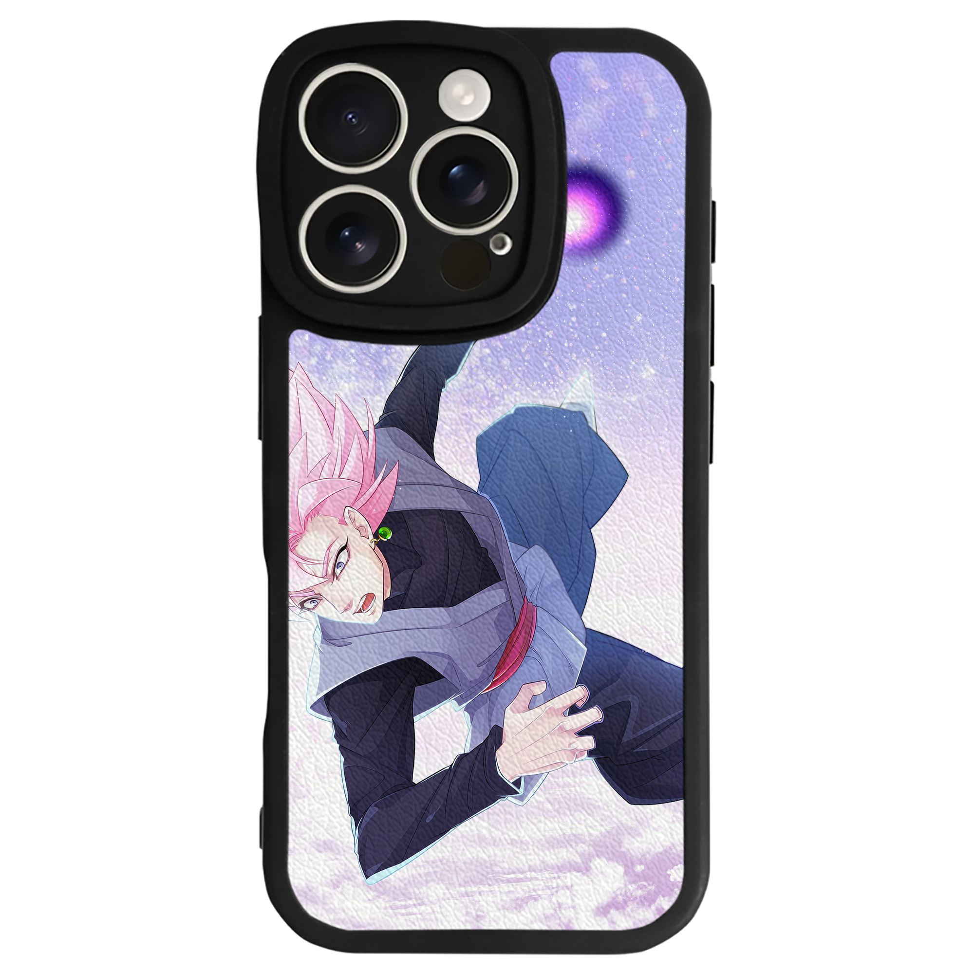 （画像用） ドラゴンボール DRAGON BALL 【iPhone 16シリーズ対応】シリコンスマホケース（レザー調） 材質：シリコン